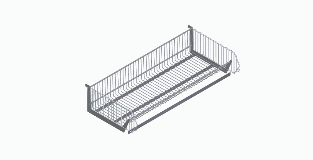 Regalsysteme (7), Drahtkorb